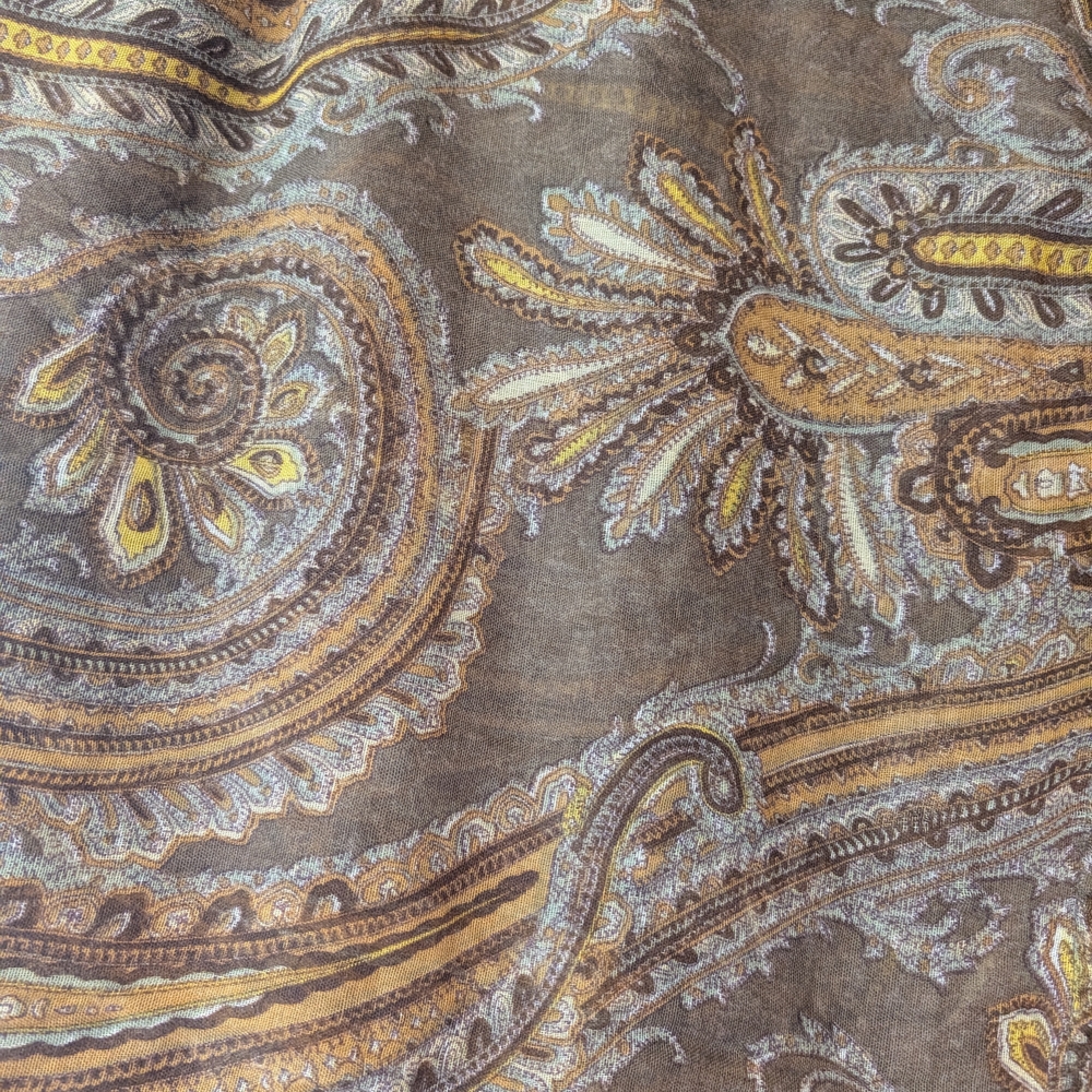 Paisley Patterned Scarf - Picture 5 of 5
